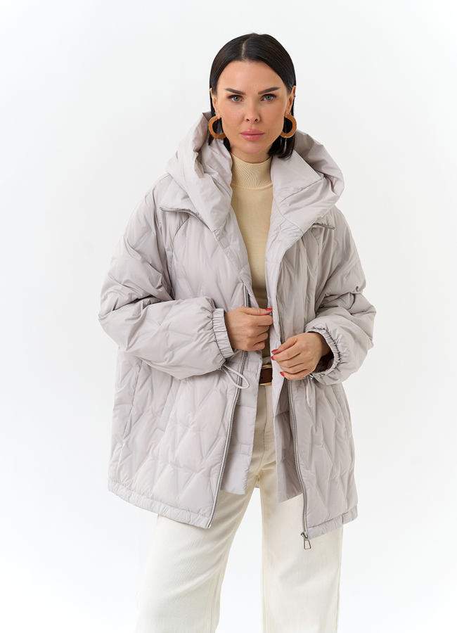 Женская демисезонная парка модель № 32720 универмаг малина