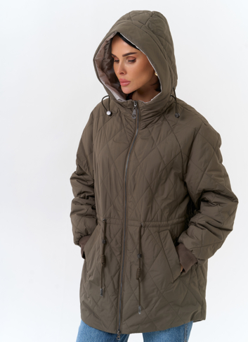 Женская куртка с капюшоном 