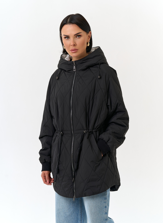 Женская куртка с капюшоном