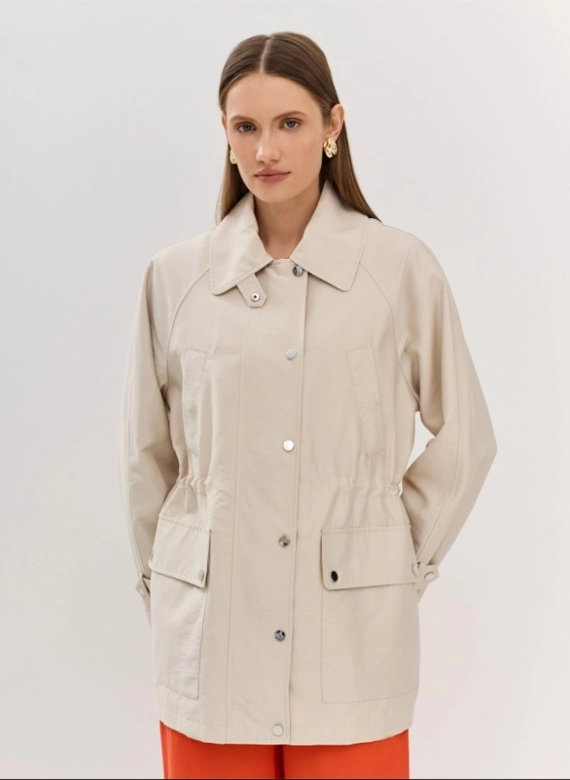 Женская ветровка парка 