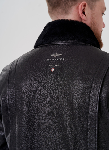 Мужская куртка - пилот из натуральной кожи